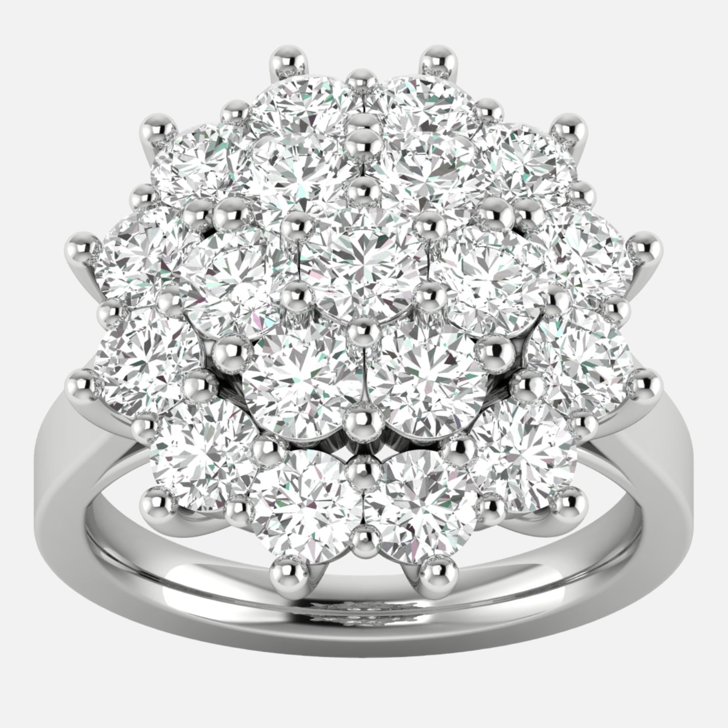 Cluster Engagement Rings